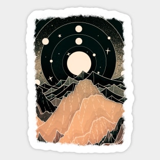 The circle constellations Sticker